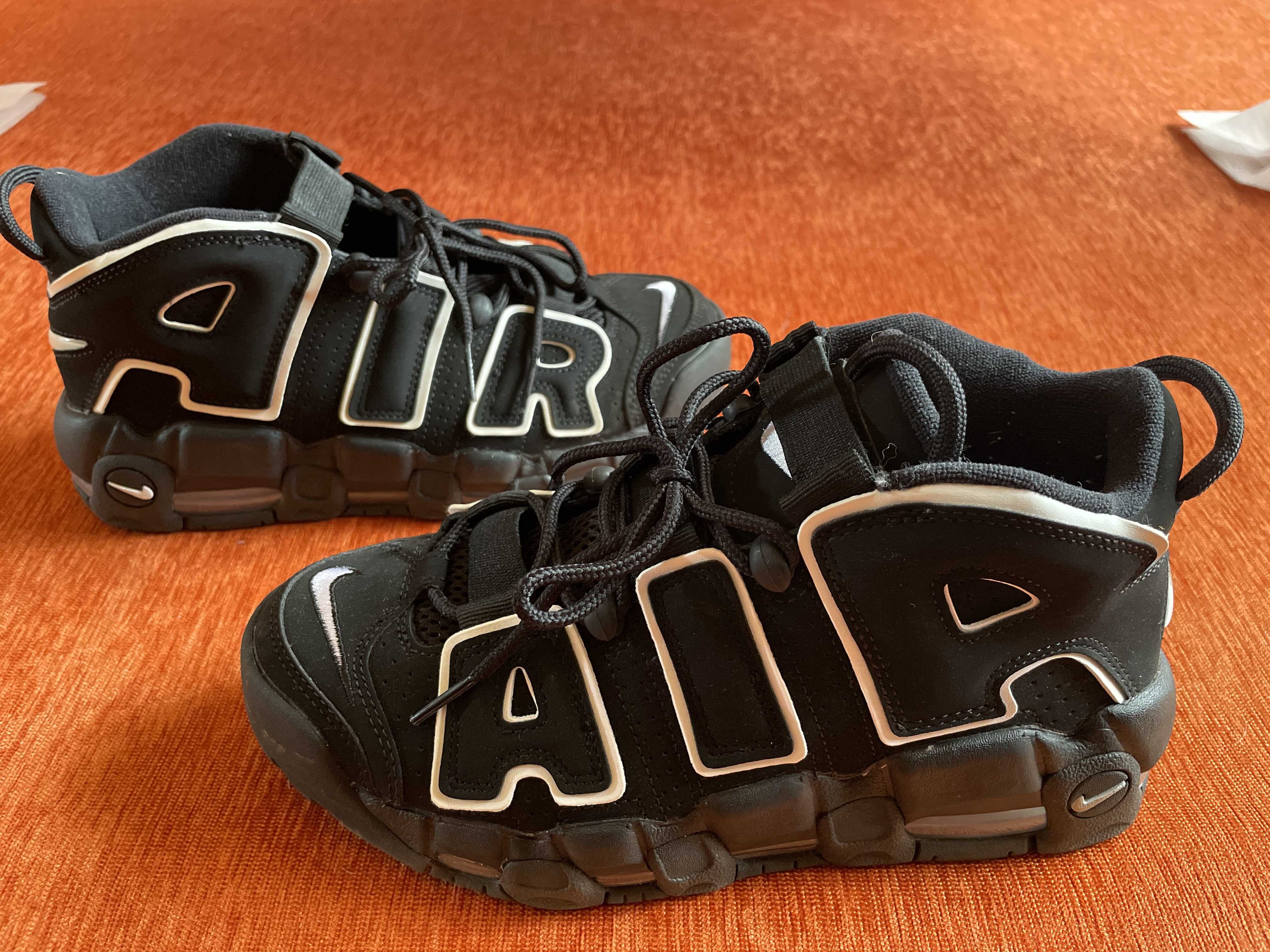 NIKE AIR MORE UPTEMPO "BLACK/WHITE"(2016)