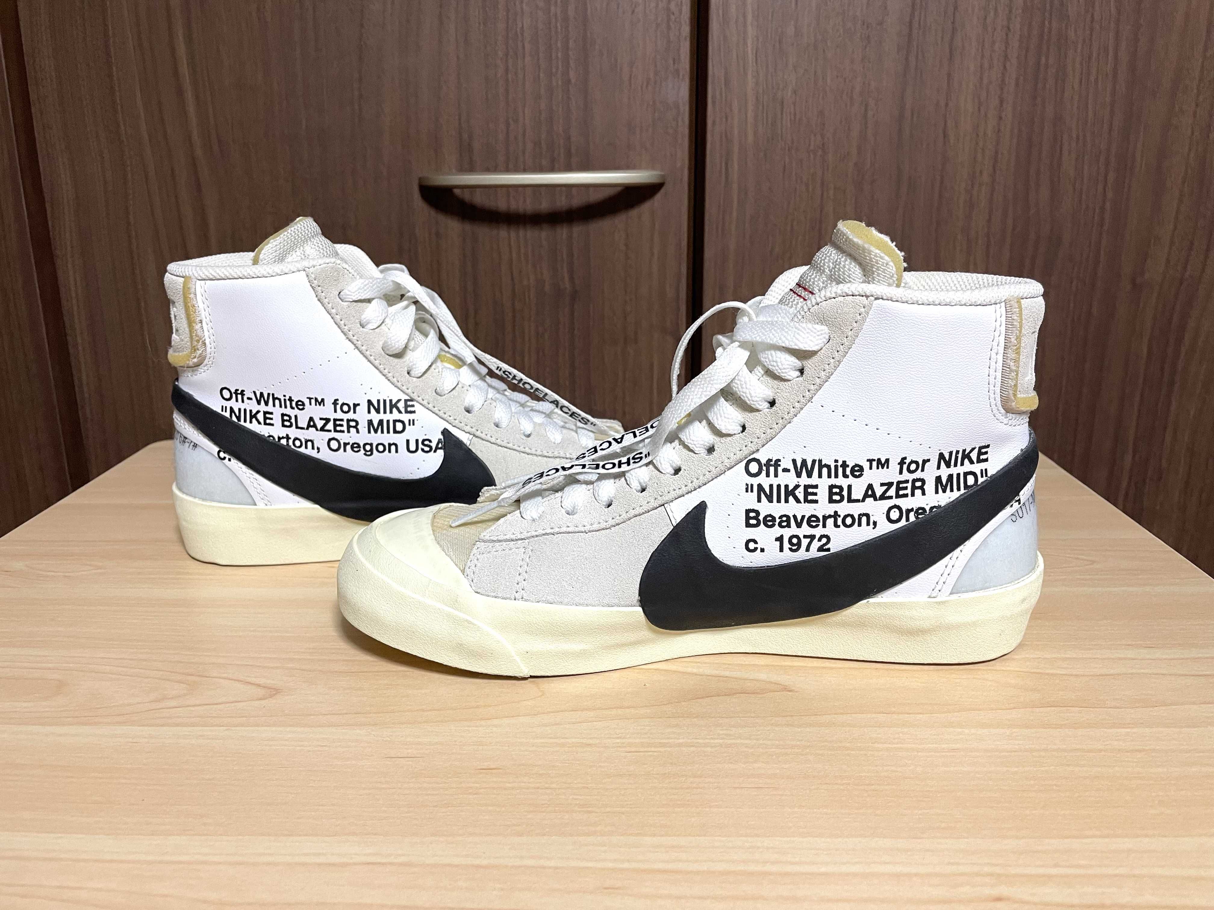 Off-White × Nike The Ten Blazer Mid "White"