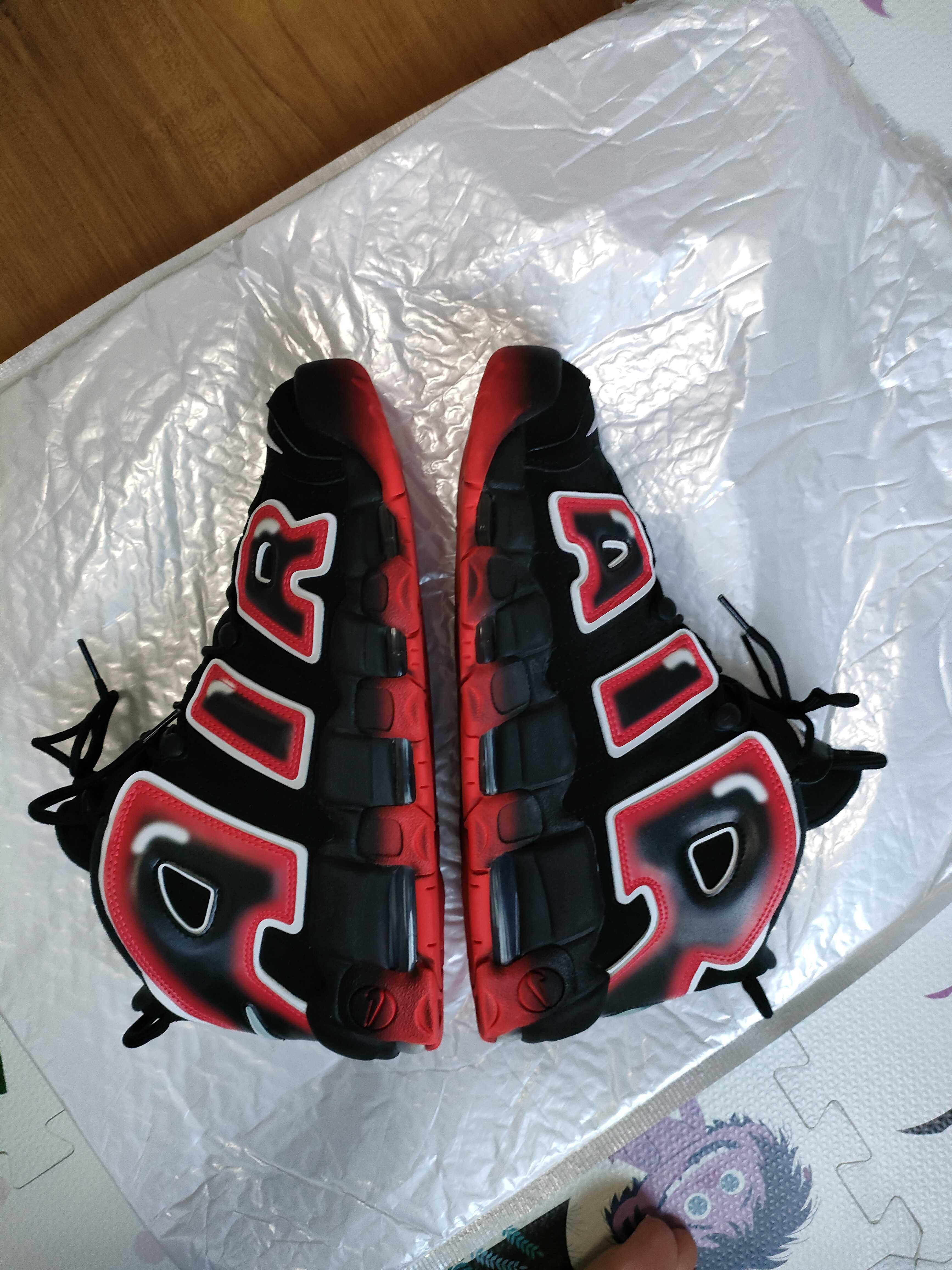 NIKE AIR MORE UPTEMPO "LASER CRIMSON"