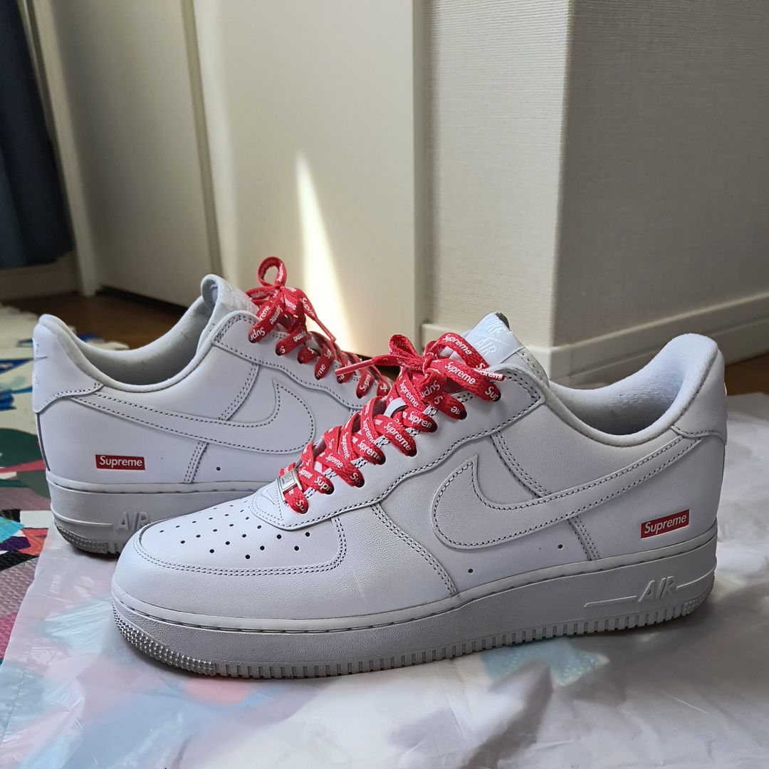 Supreme × Nike Air Force 1 Low "White"