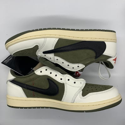 Travis Scott × Nike Air Jordan 1 Low OG SP "Reverse Olive"