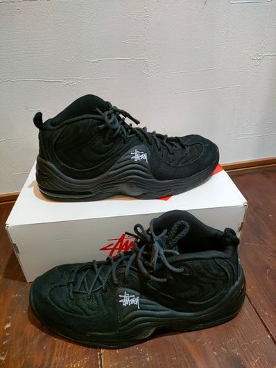 Stussy × Nike Air Penny 2 "Black"