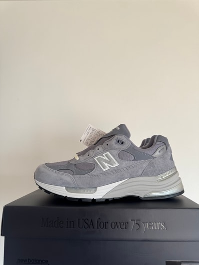 KITH × New Balance 992 Made in USA "Argon"