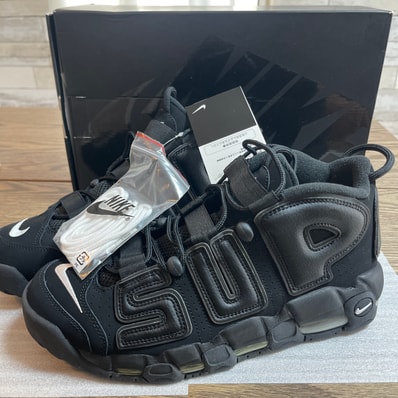 Supreme × Nike Air More Uptempo "Black"