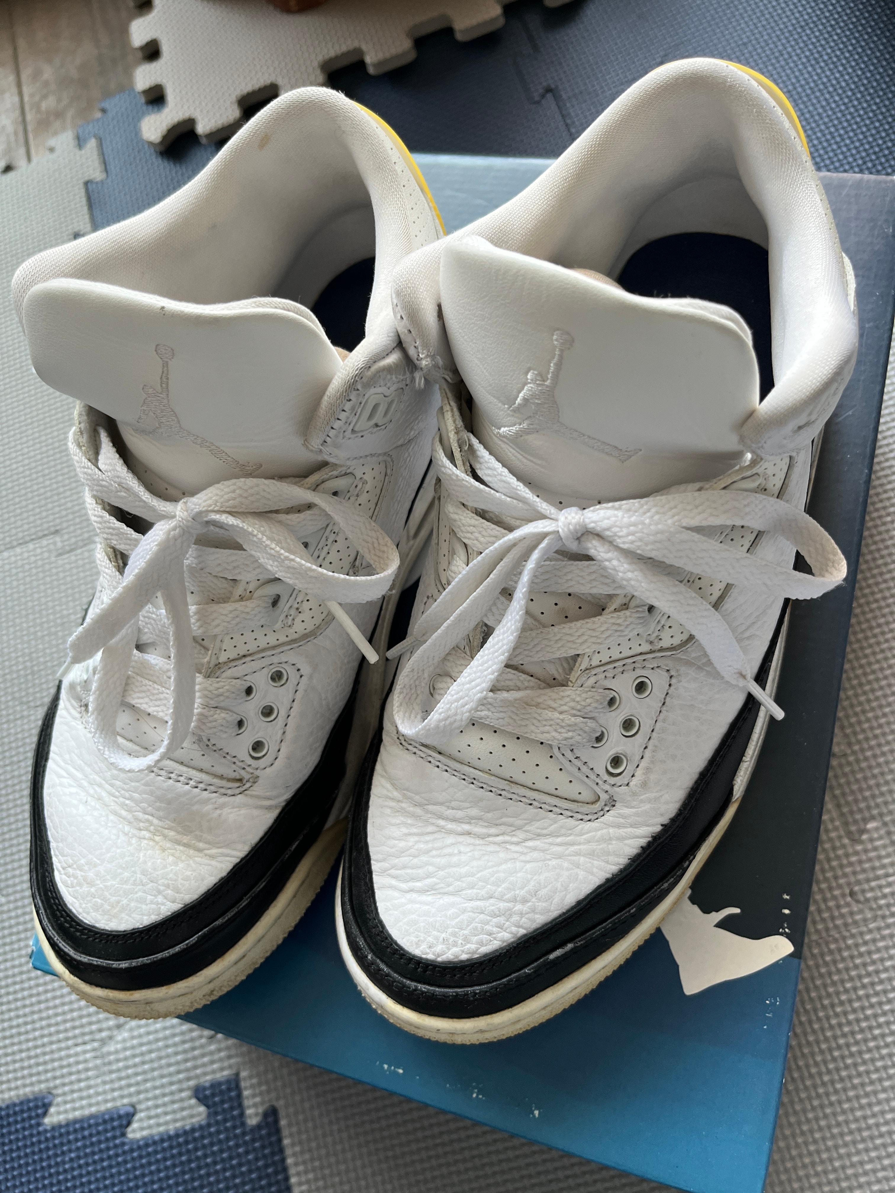 Fragment × Nike Air Jordan 3 "White/Black"