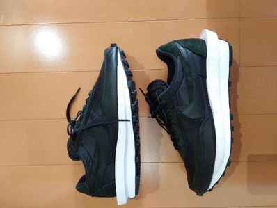 sacai × Nike LDV Waffle "Triple Black"