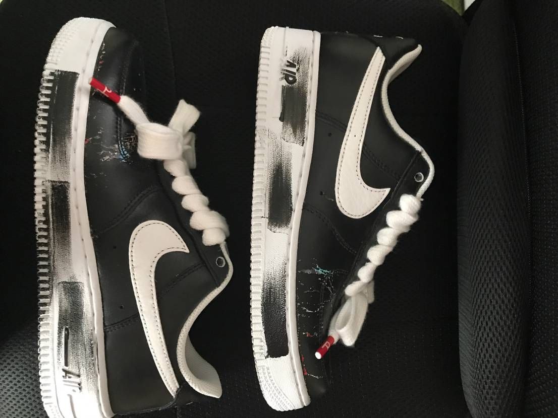 PEACEMINUSONE × Nike Air Force 1 Low Para Noise "Black" / G-DRAGON