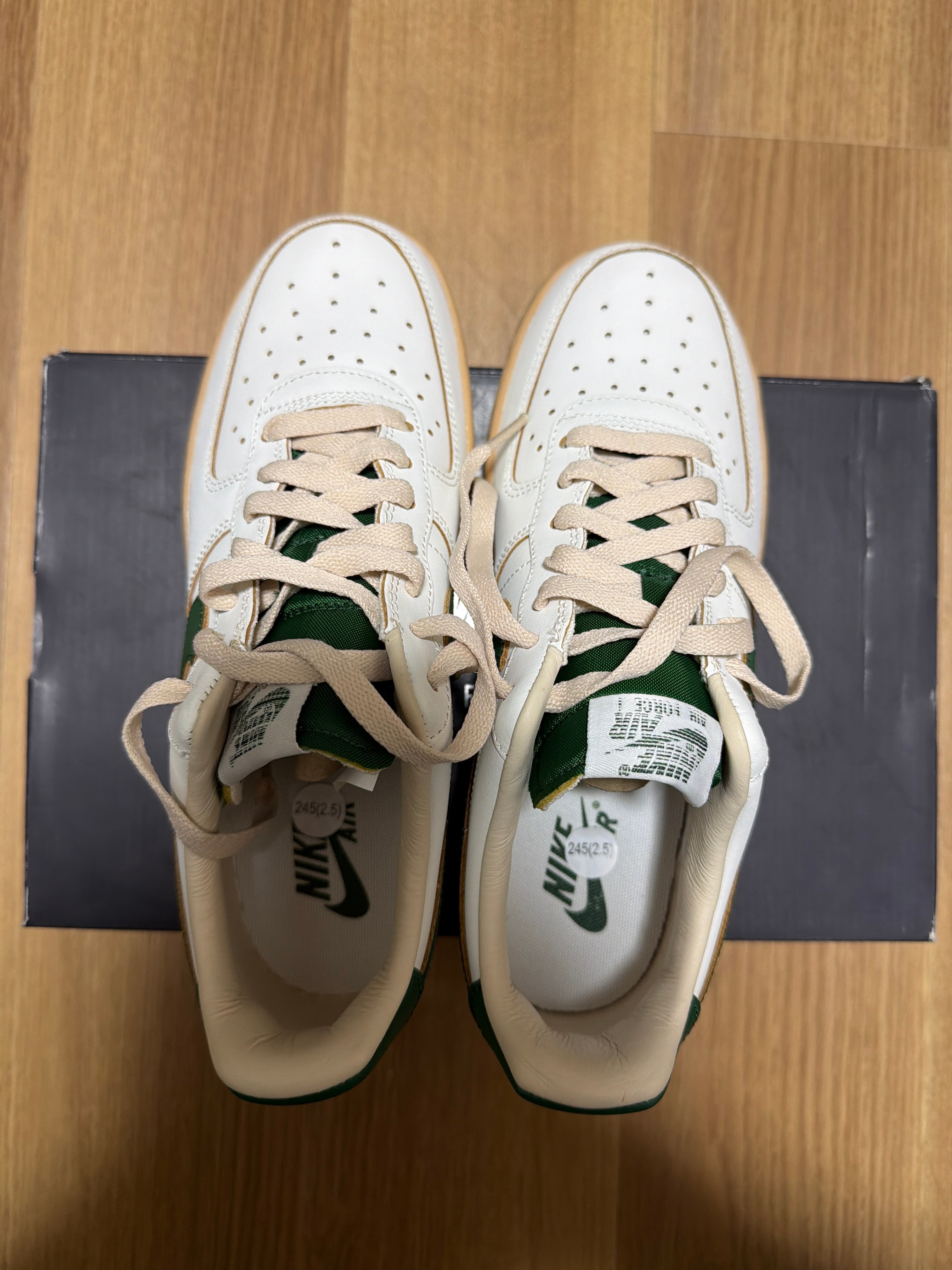Nike Women's Air Force 1 Low "Green and Muslin"