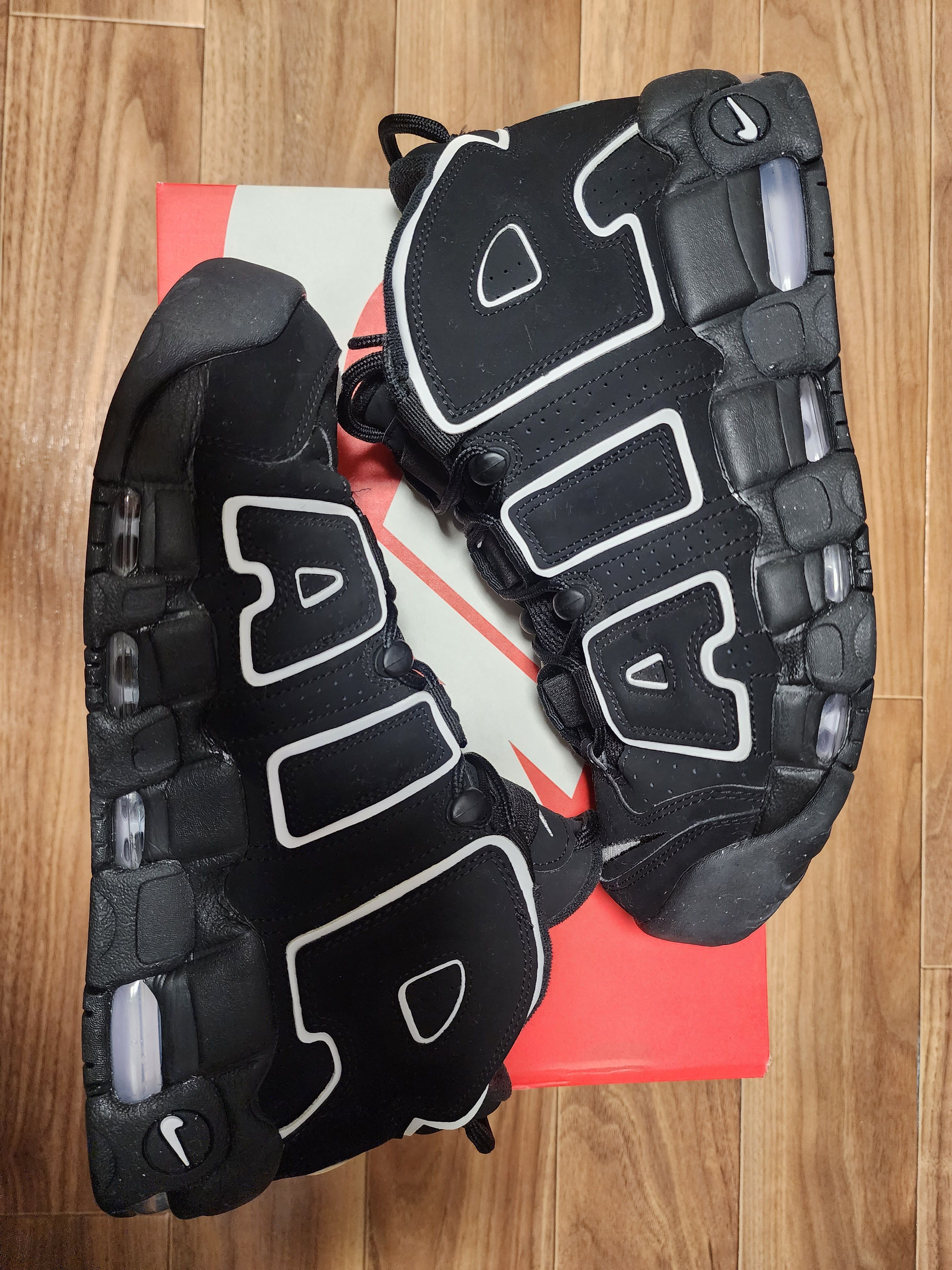 Nike Air More Uptempo "Black/White"(2020)