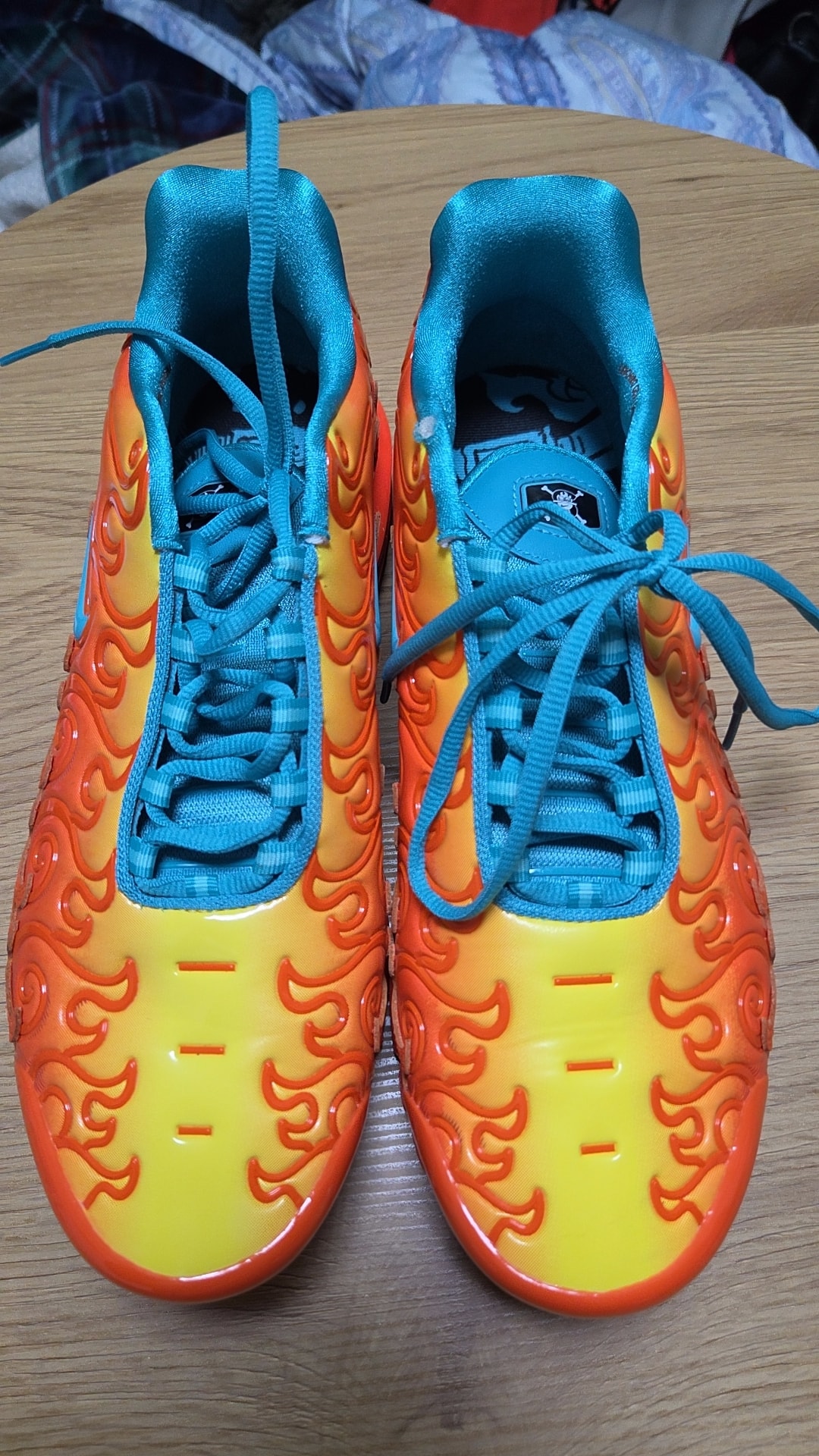 One Piece × Nike Air Max Plus "Devil Fruits/Mera Mera"
