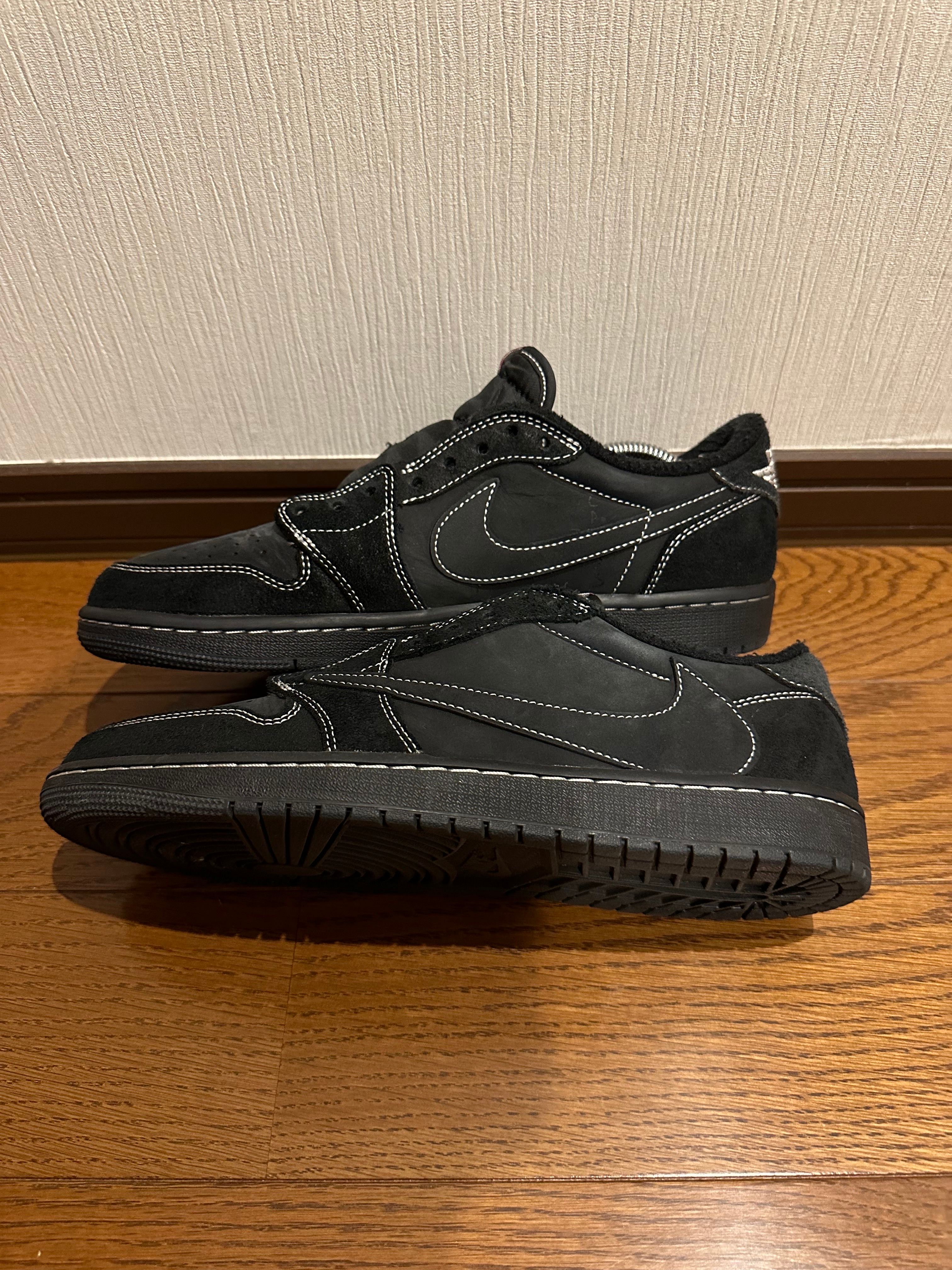Travis Scott × Nike Air Jordan 1 Low OG SP "Black Phantom"