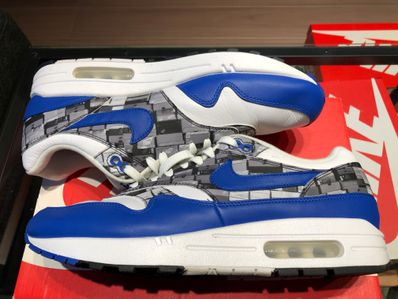 atmos × Nike Air Max 1 Blue "We Love Nike"