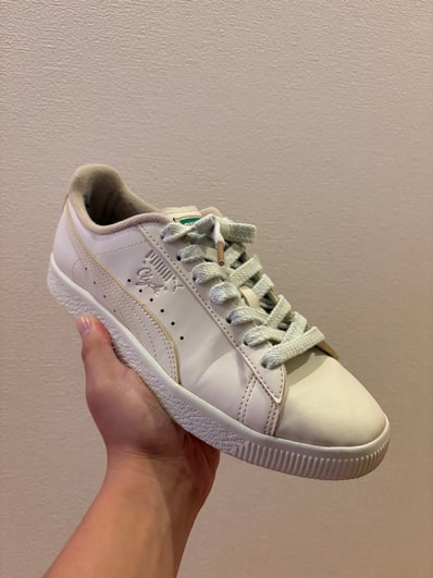 Puma Clyde "Puma White/Coffee"