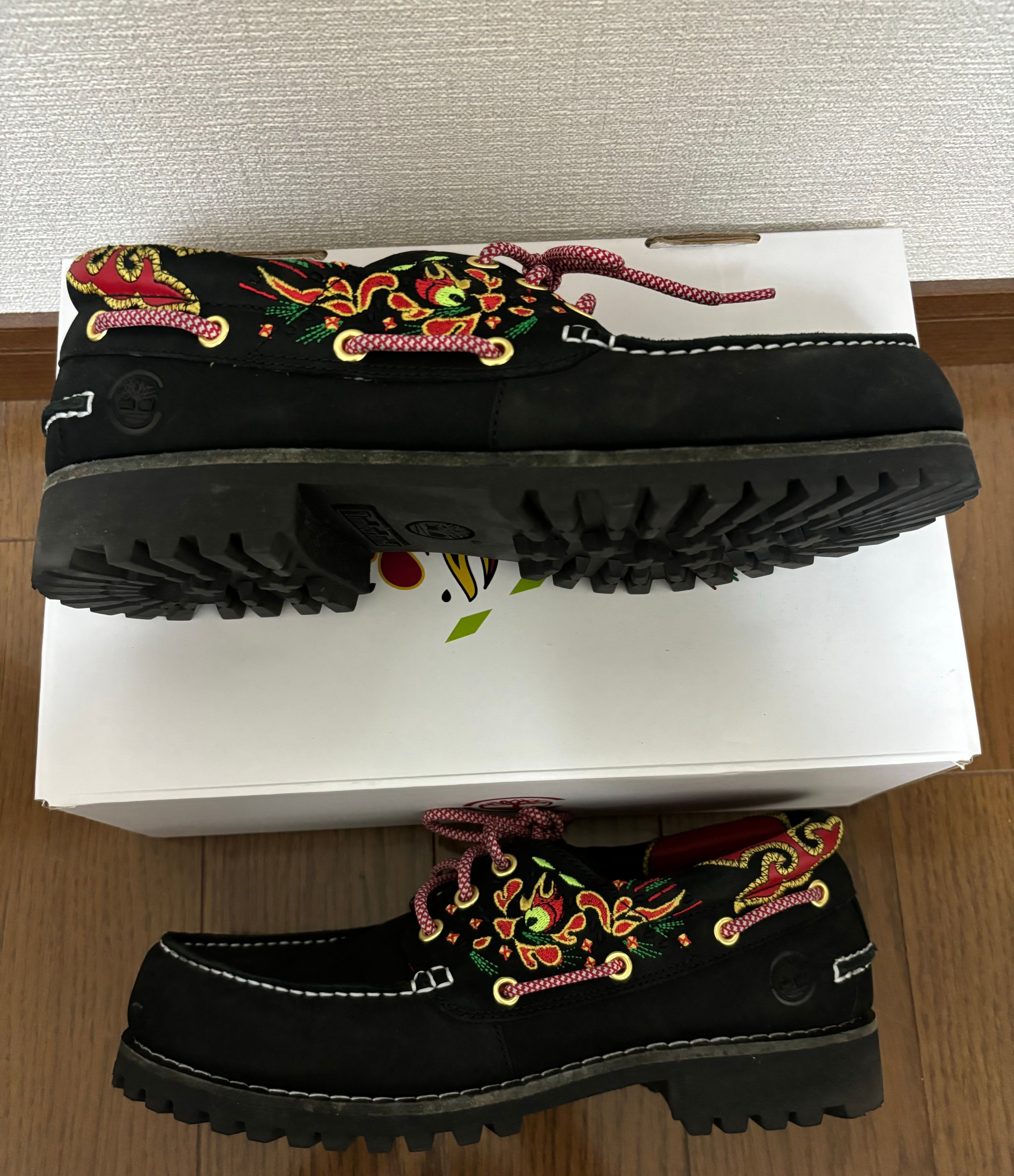 CLOT × Timberland 3 eye Classic Lug Shoe "Black"