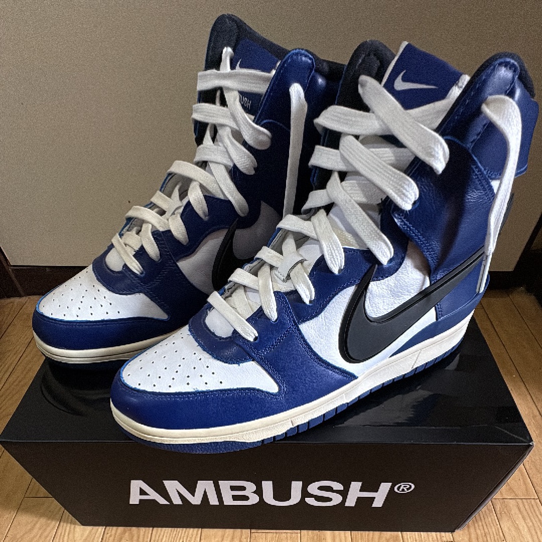 AMBUSH × NIKE DUNK HIGH "DEEP ROYAL"