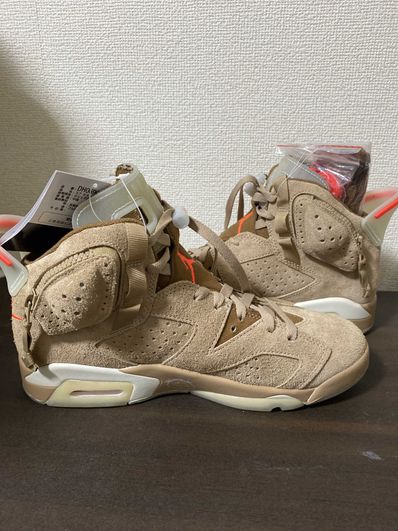 Travis Scott × Nike Air Jordan 6 "British Khaki"