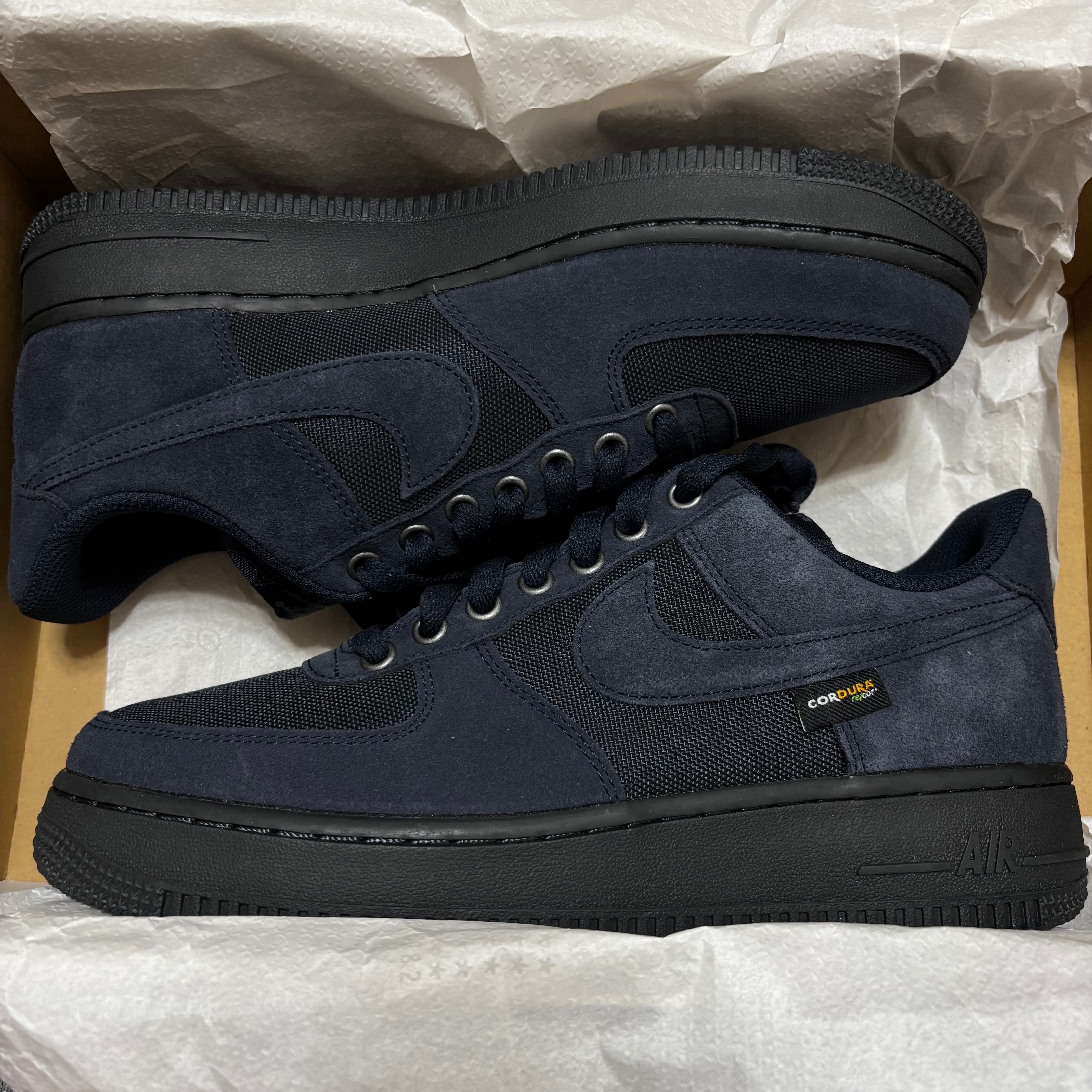 Nike Air Force 1 Low '07 CORDURA "Dark Obsidian"