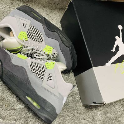 NIKE AIR JORDAN 4 RETRO LE "NEON"