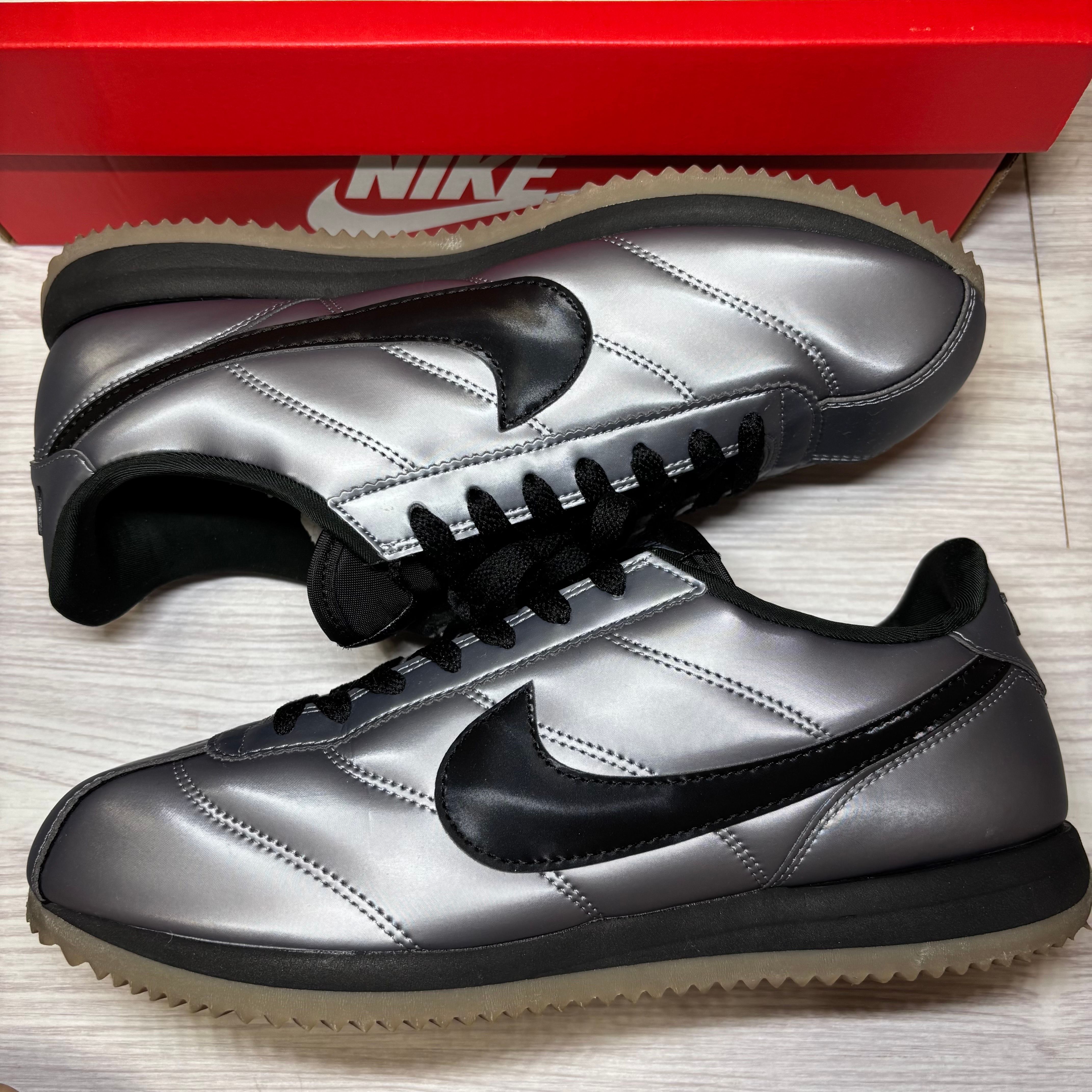 Nike Cortez SE Tiempo Pack "Metallic Cool Grey"