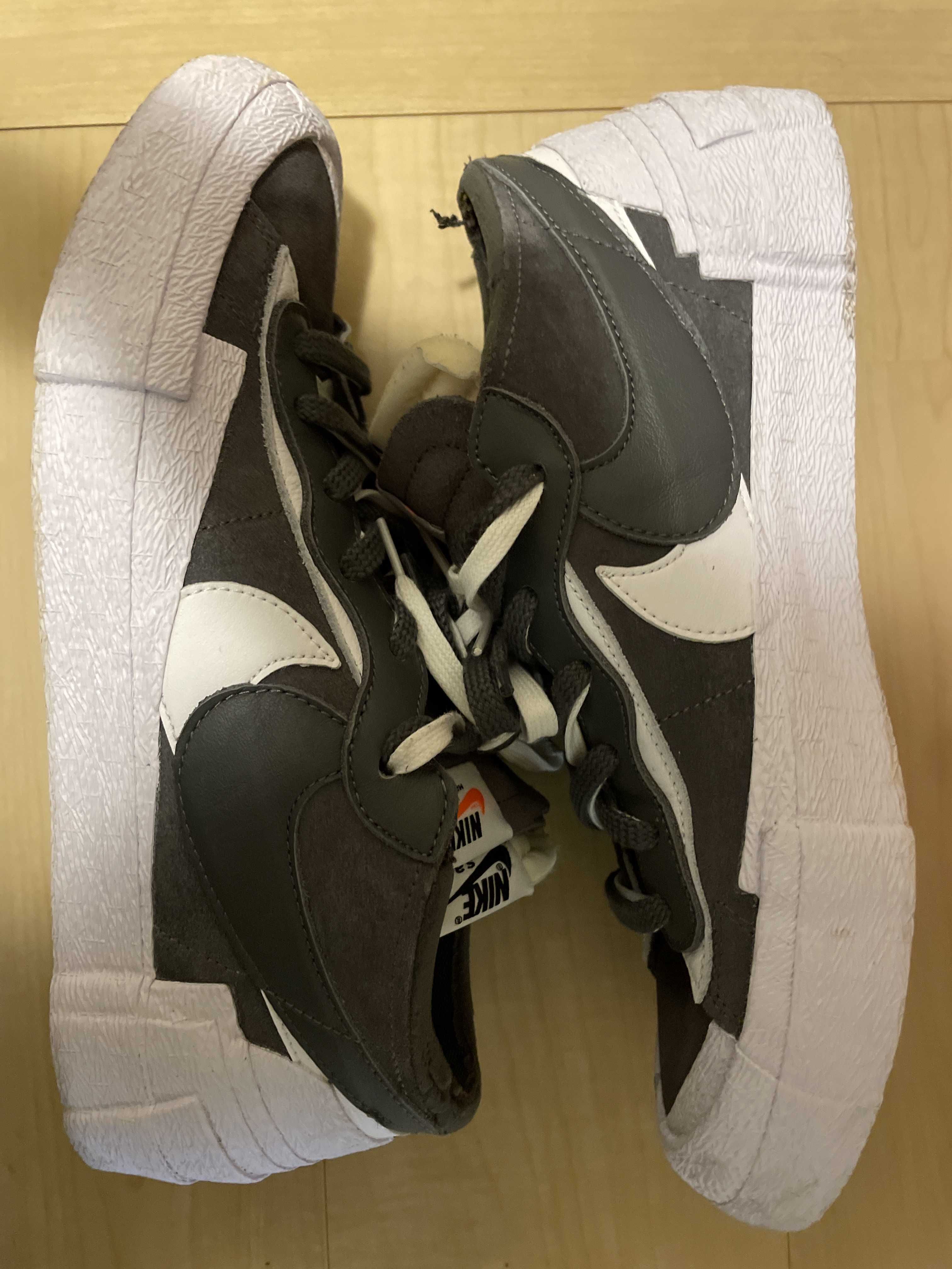 Sacai × Nike Blazer Low "Iron Grey"