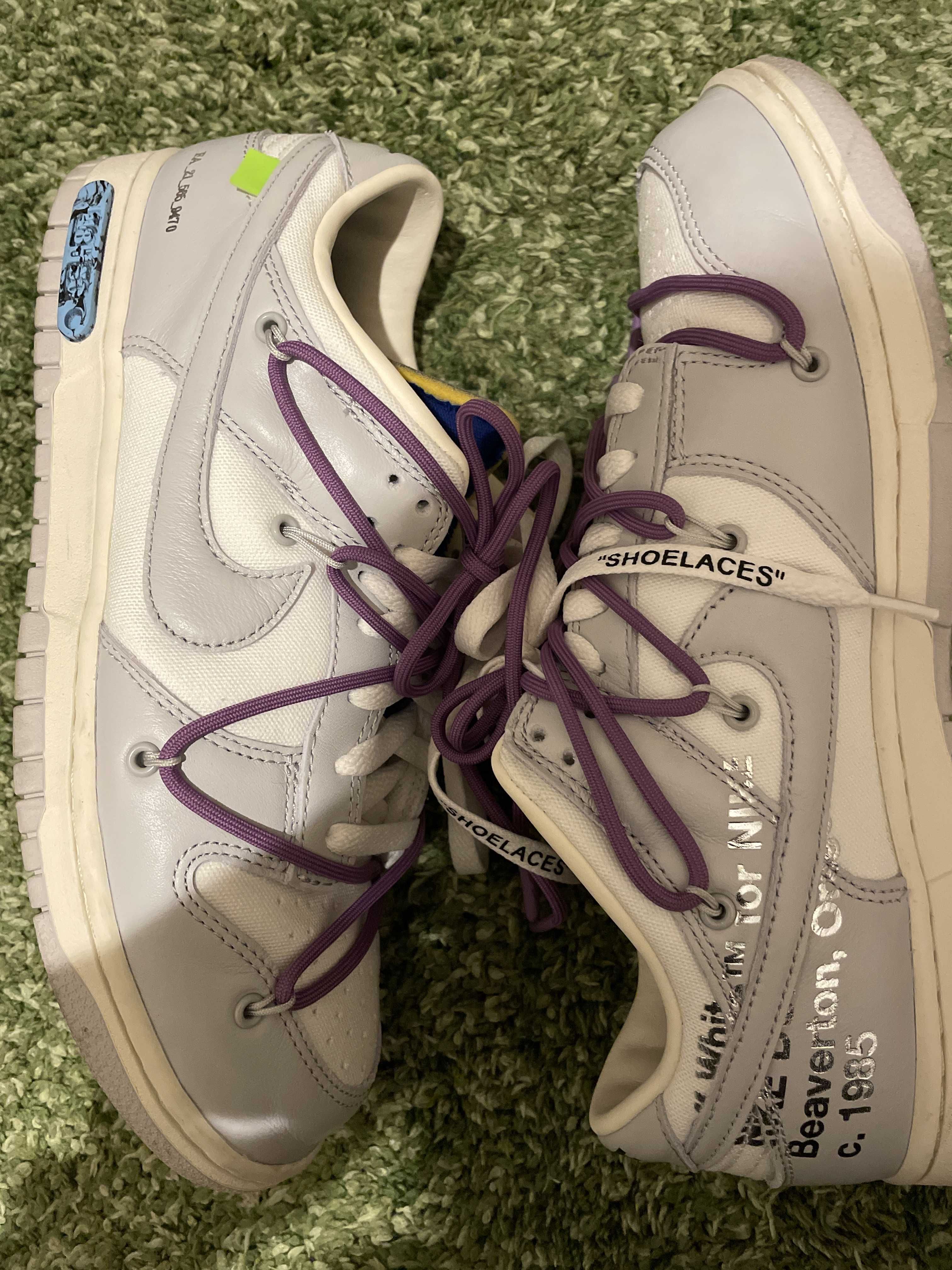 Off-White × Nike Dunk Low 1 of 50 "Lot.48" 