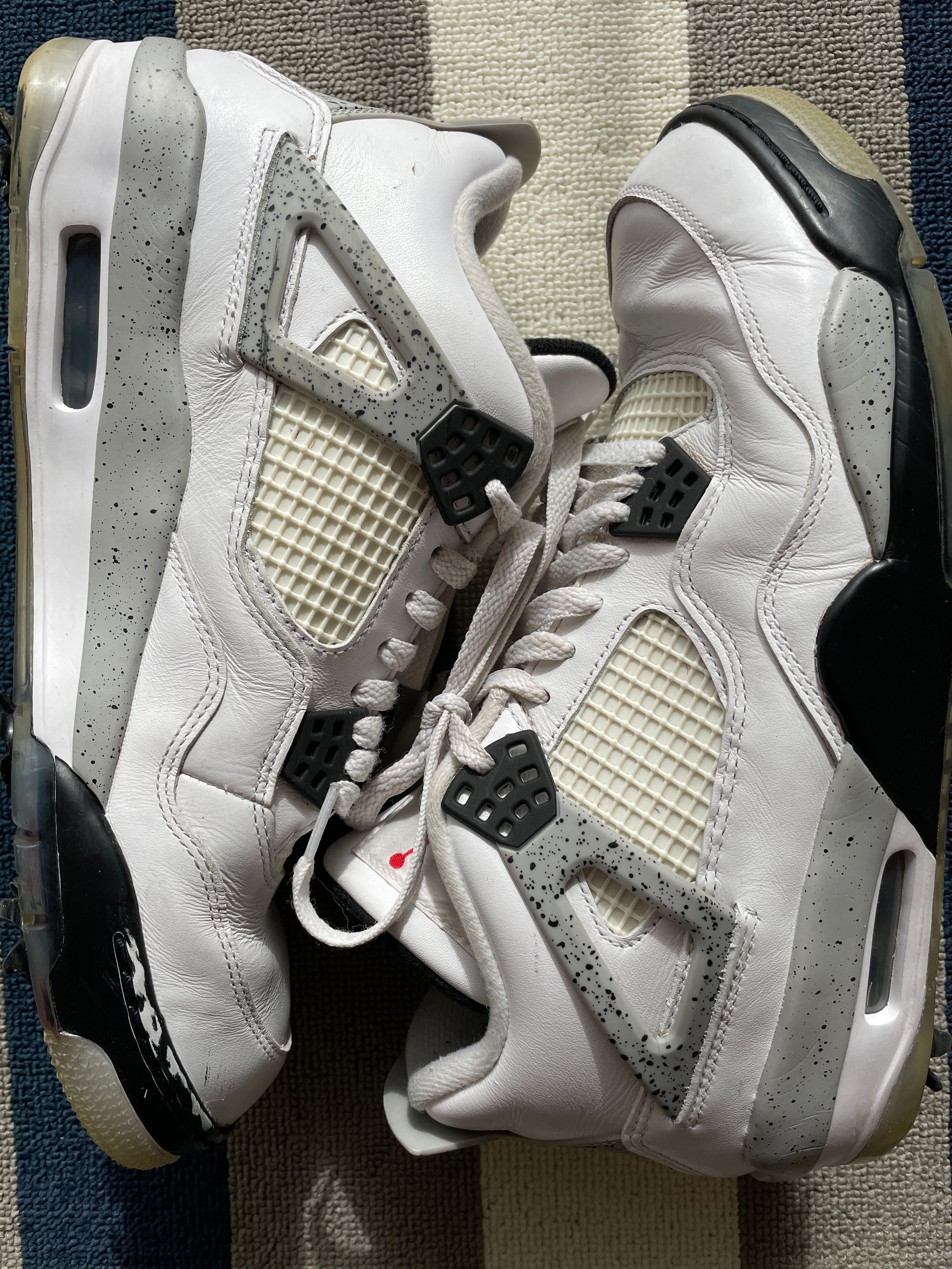 NIKE GOLF AIR JORDAN 4 "WHITE CEMENT"
