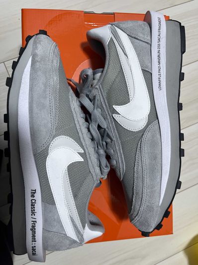 Fragment × sacai × Nike LD Waffle "Light Smoke Grey"