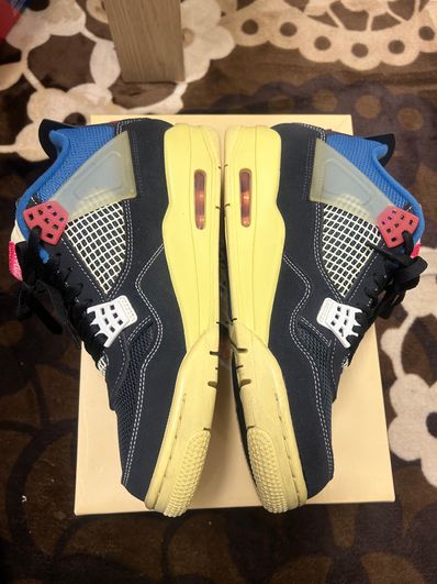 UNION × Nike Air Jordan 4 "Off Noir"