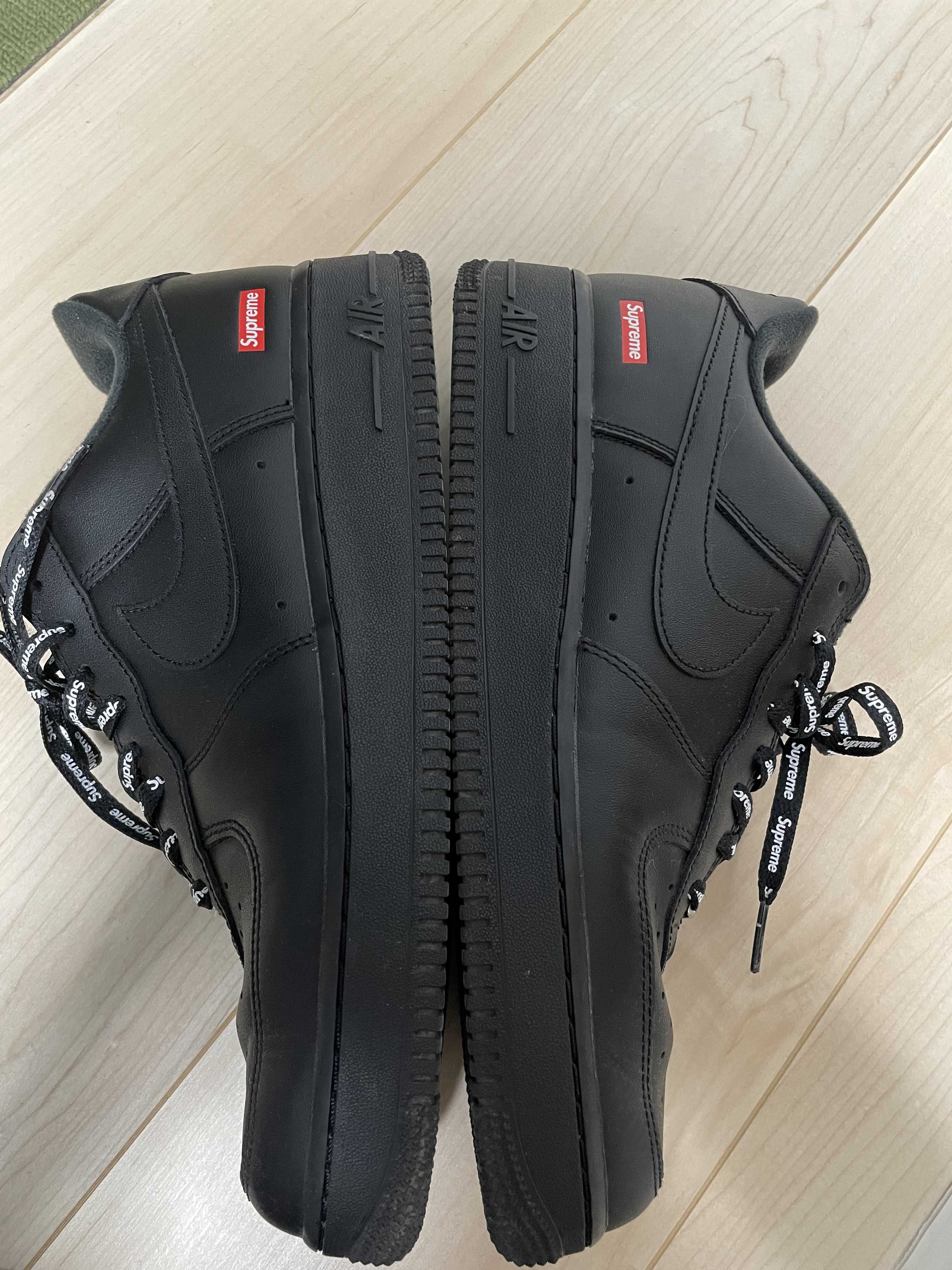 Supreme × Nike Air Force 1 Low "Black"