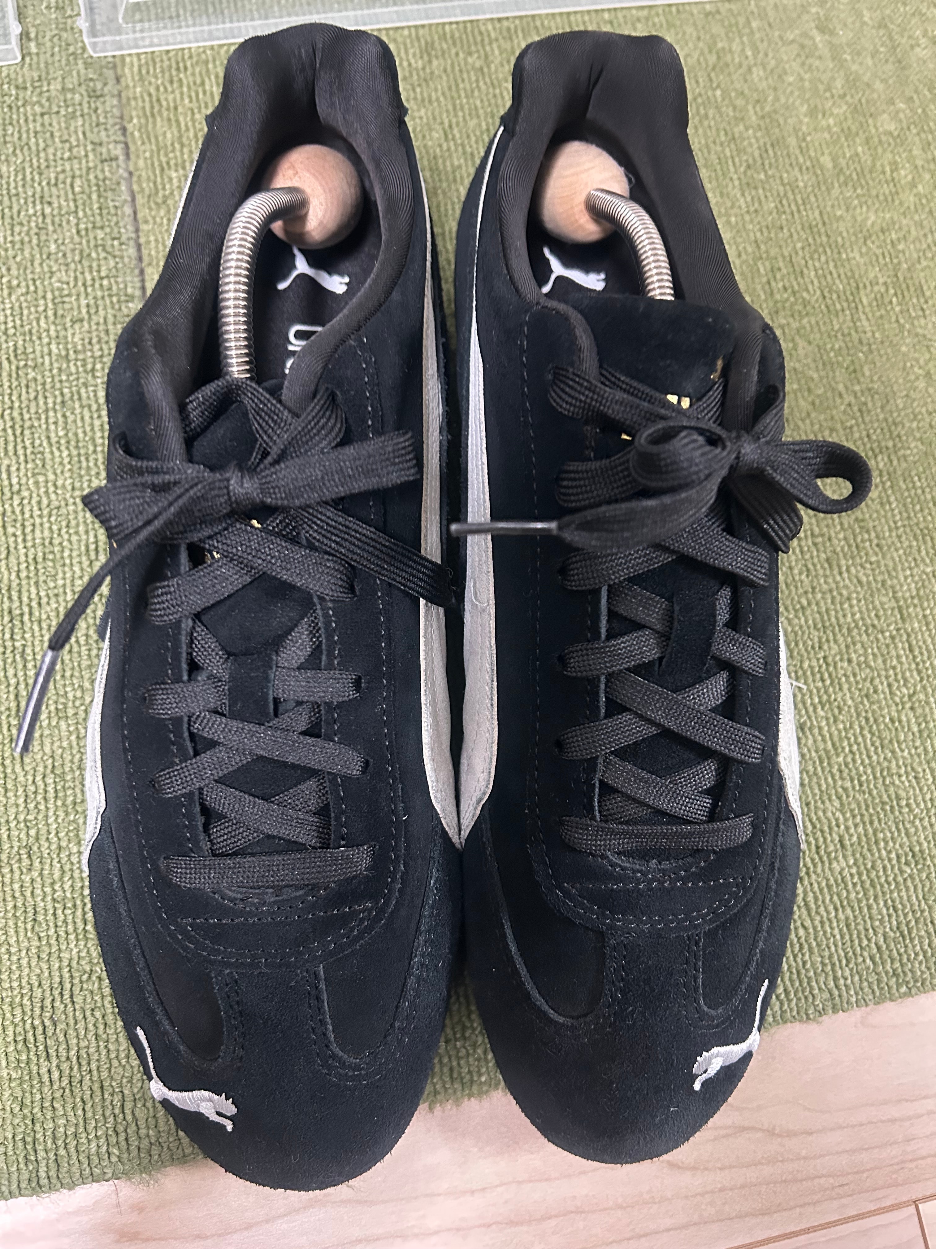 【極美品❗️】puma speed cat スピードキャット　ブラック　 25.5 PUMA プーマ SPEEDCAT OG BLACK スピードキャット スニーカー