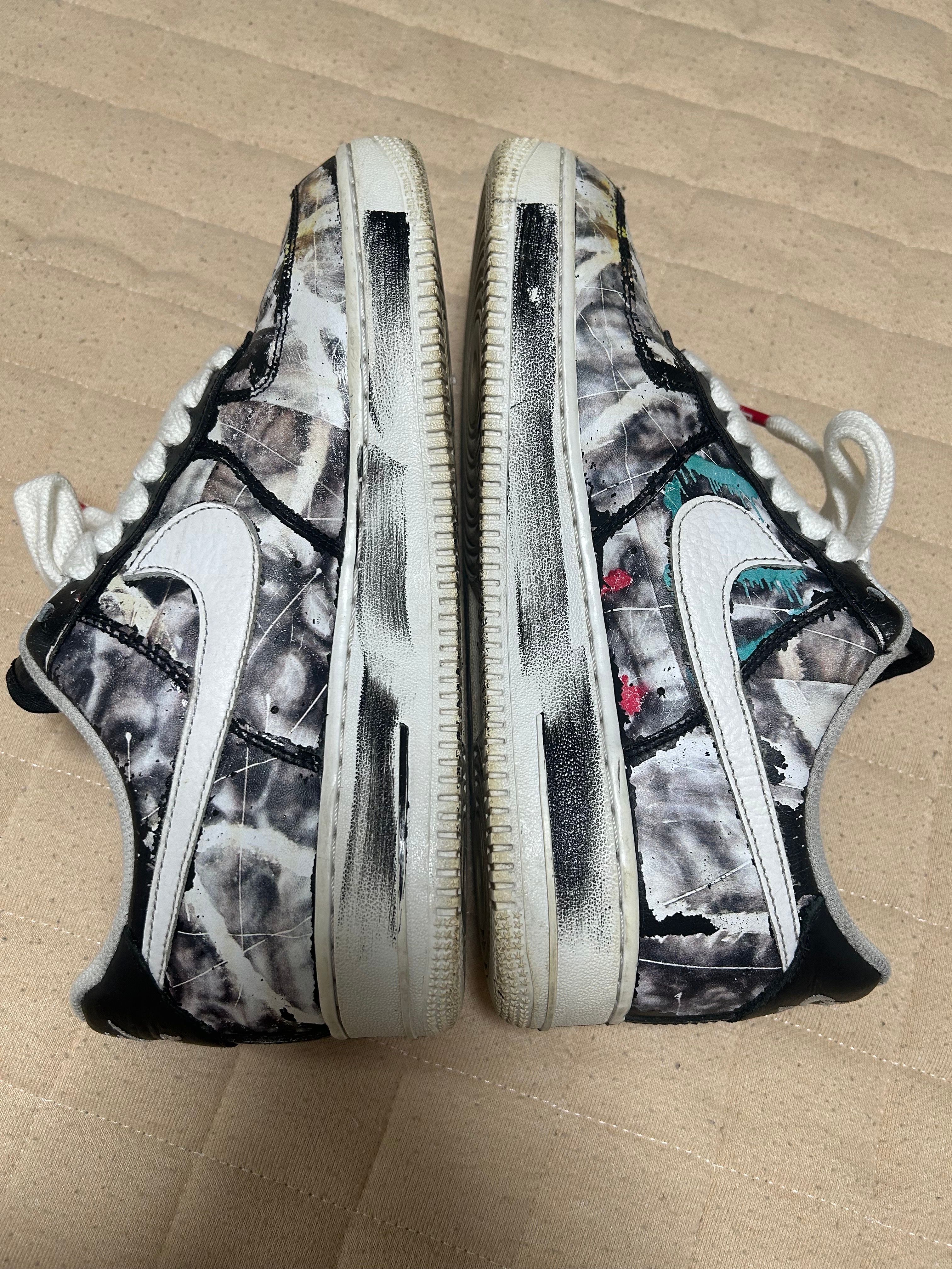 PEACEMINUSONE × Nike Air Force 1 Low Para Noise "Black" / G-DRAGON