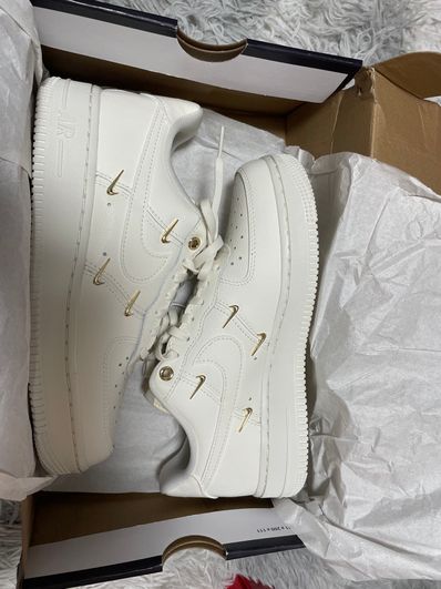 Nike Women's Air Force 1 '07 LX "Sail/Metallic Gold"