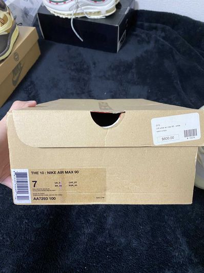 Off-White × Nike Air Max 90 "The 10/Sail"