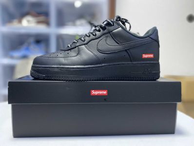 Supreme × Nike Air Force 1 Low "Black"