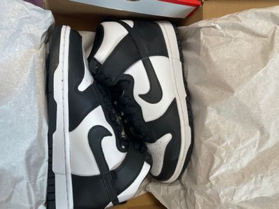 Nike Women's Dunk High "Black and White"