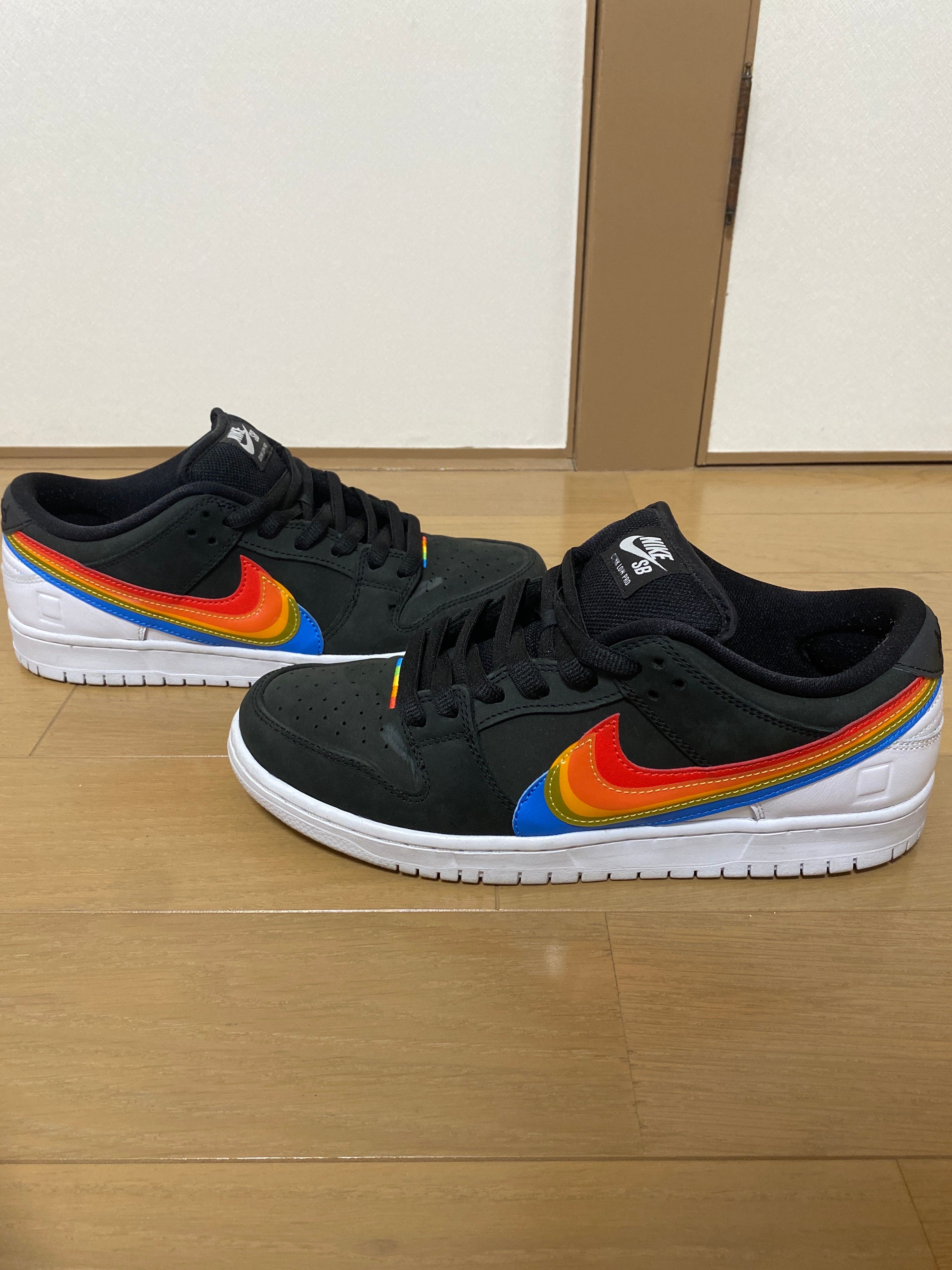 Polaroid × Nike SB Dunk Low Pro QS "Black/White"