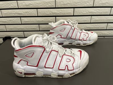 NIKE AIR MORE UPTEMPO "WHITE/VARSITY RED" (2021)