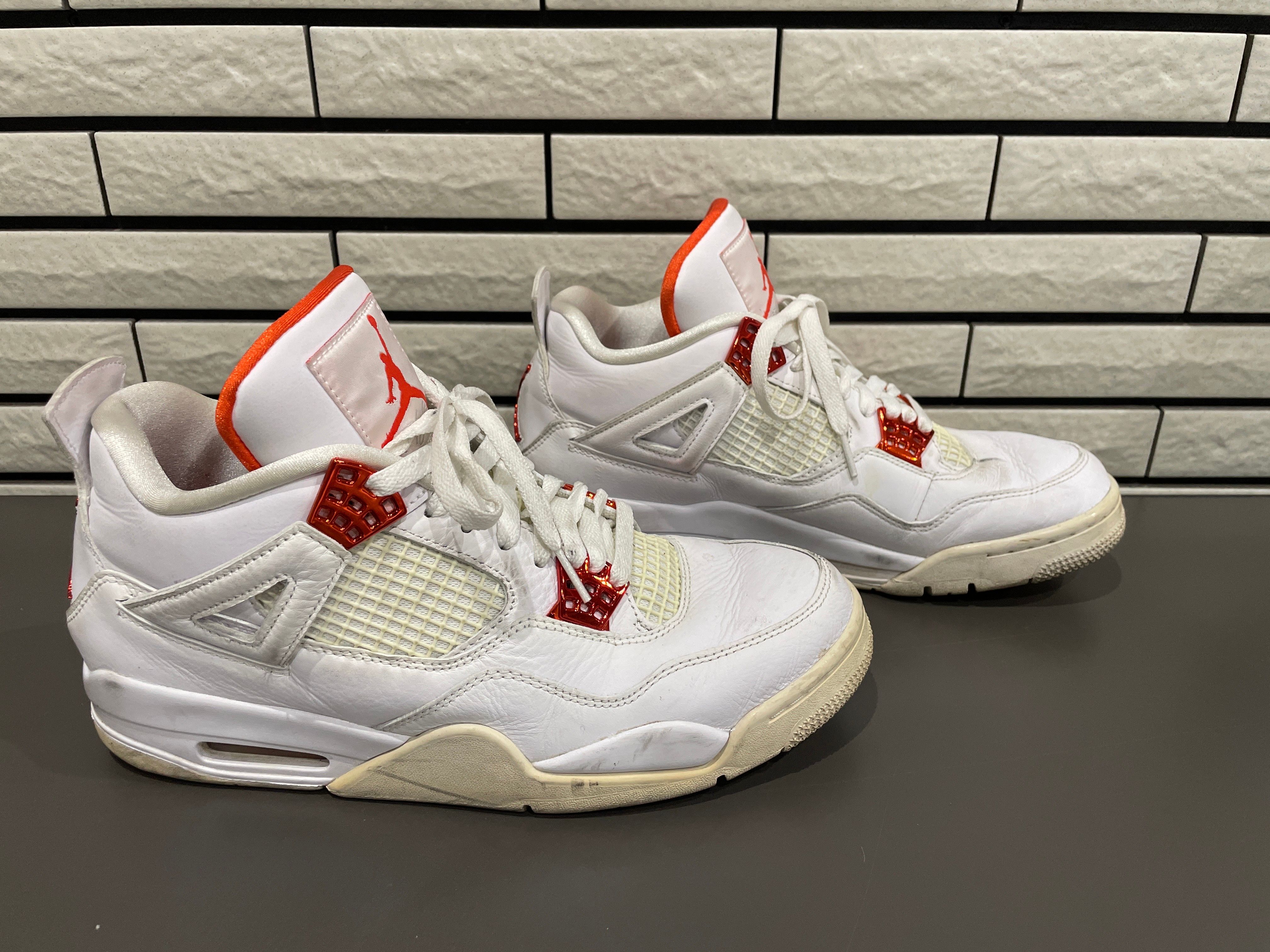Nike Air Jordan 4 Retro "White/Team Orange"