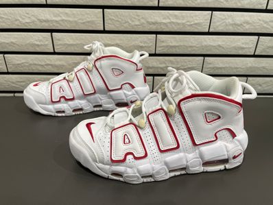 NIKE AIR MORE UPTEMPO "WHITE/VARSITY RED" (2021)