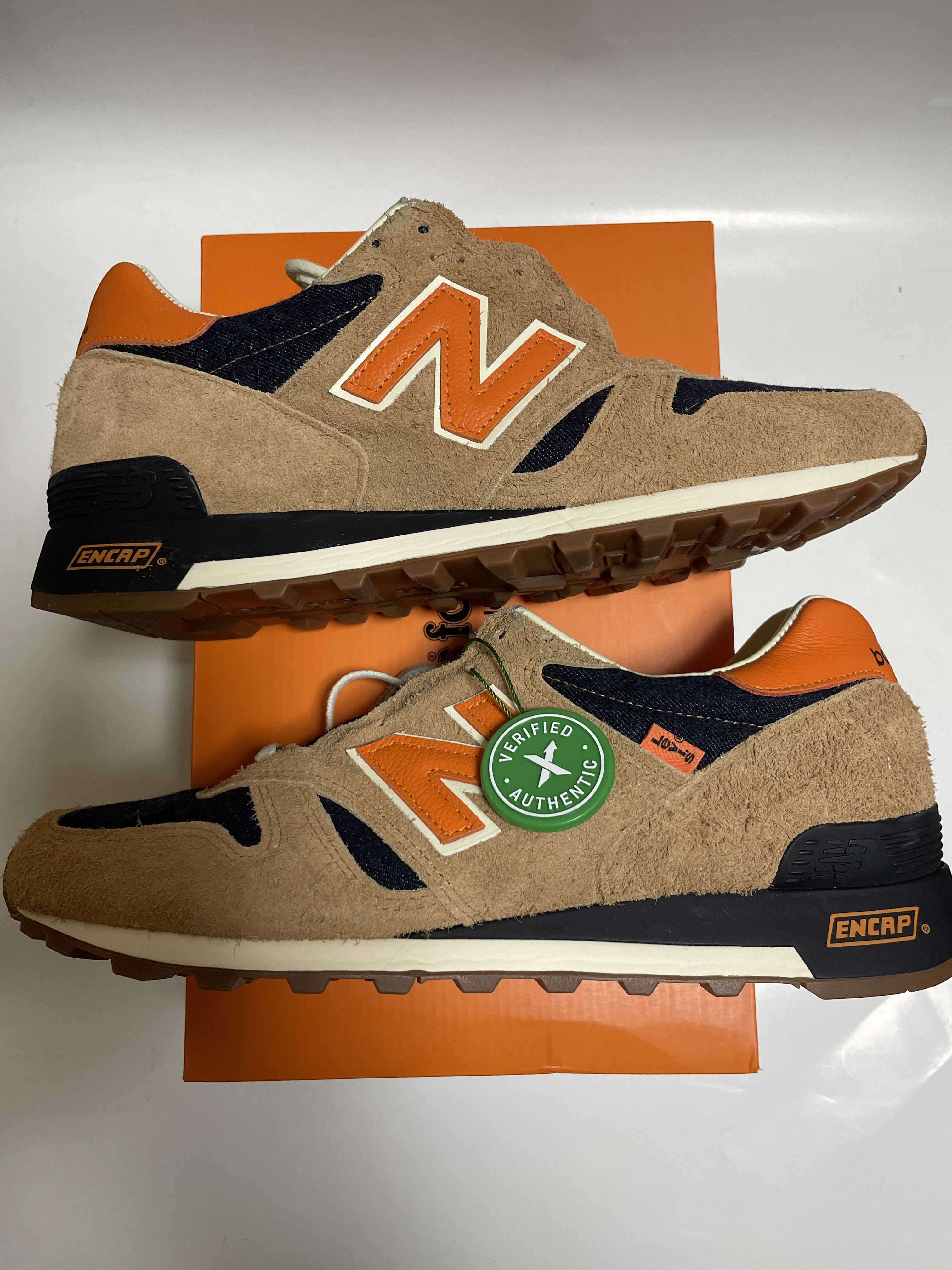 Levi's × New Balance 1300 "Orange/Black"