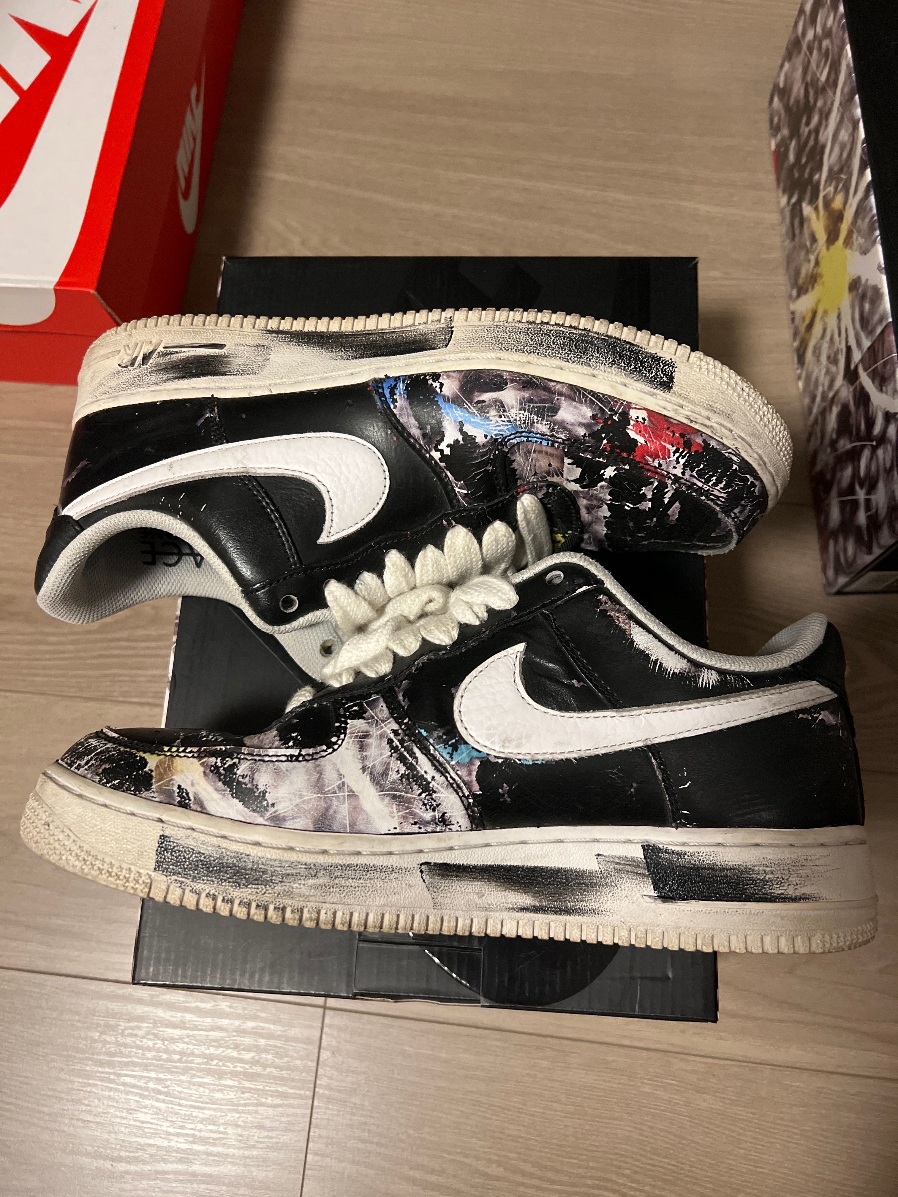 PEACEMINUSONE × Nike Air Force 1 Low Para Noise "Black" / G-DRAGON