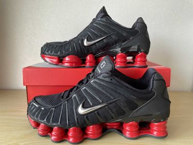 SKEPTA × NIKE SHOXTL BLACK/UNIVERCITYRED