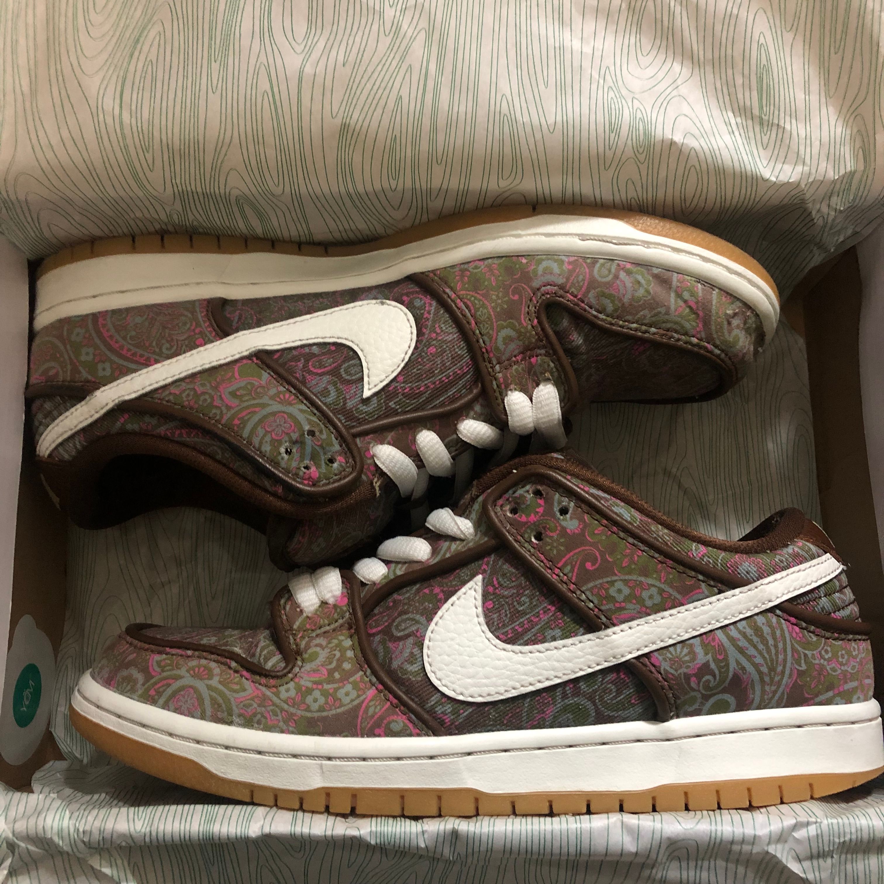 Nike SB Dunk Low PRM "Brown Paisley"