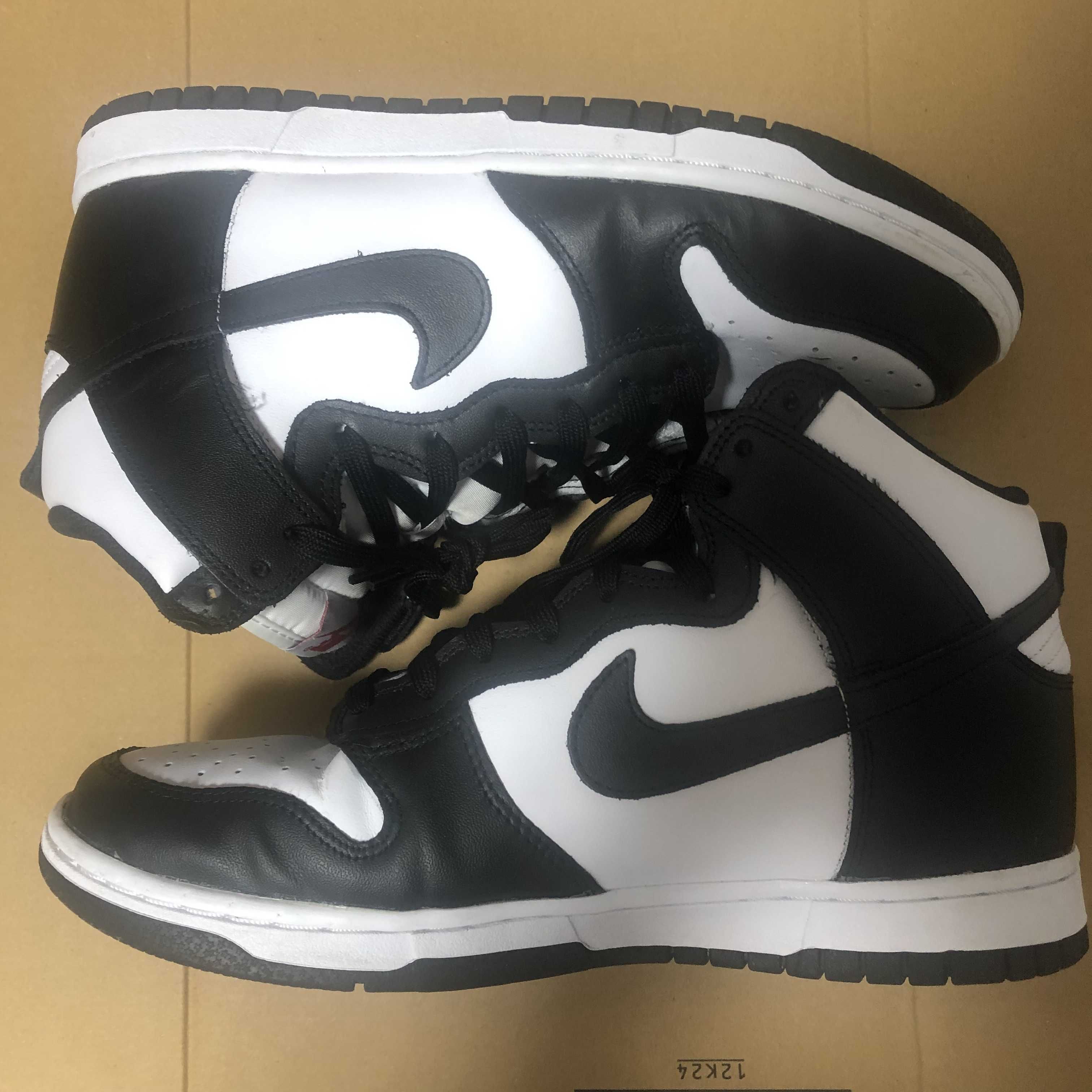 Nike Women's Dunk High "Black and White"