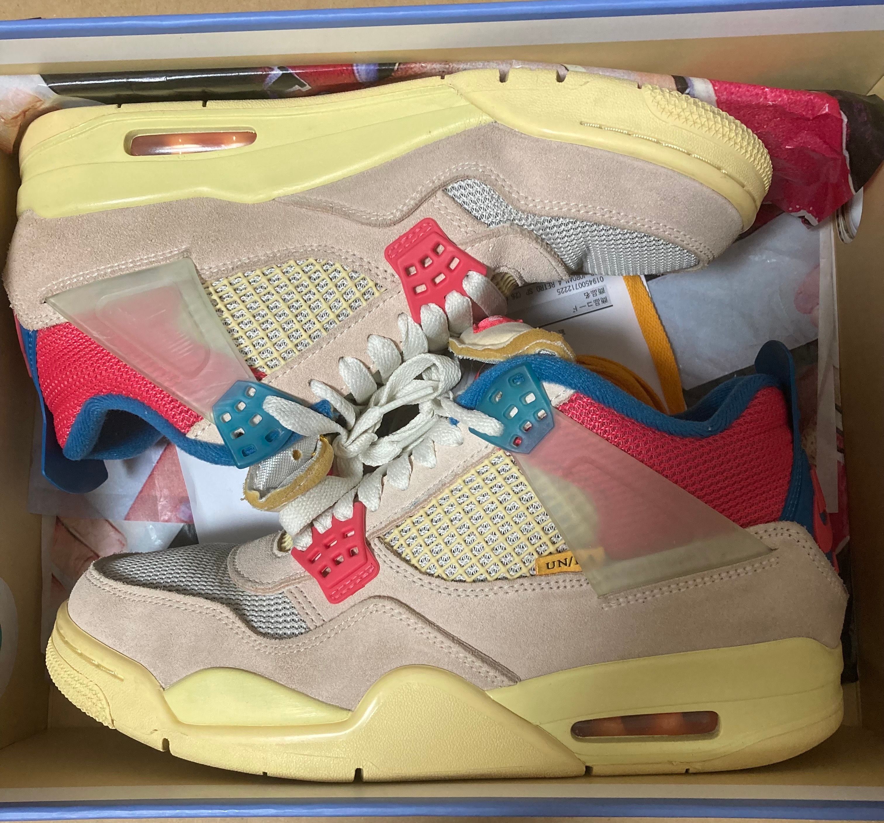 UNION × Nike Air Jordan 4 SP "Guava Ice/Light Fusion Red"