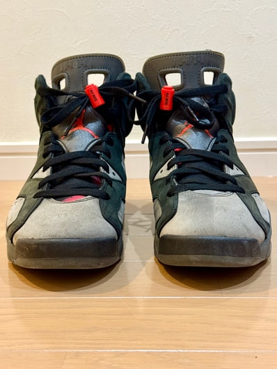 Paris Saint-Germain (PSG) × Nike Air Jordan 6 Retro "Iron Grey/Infrared 23-Black"