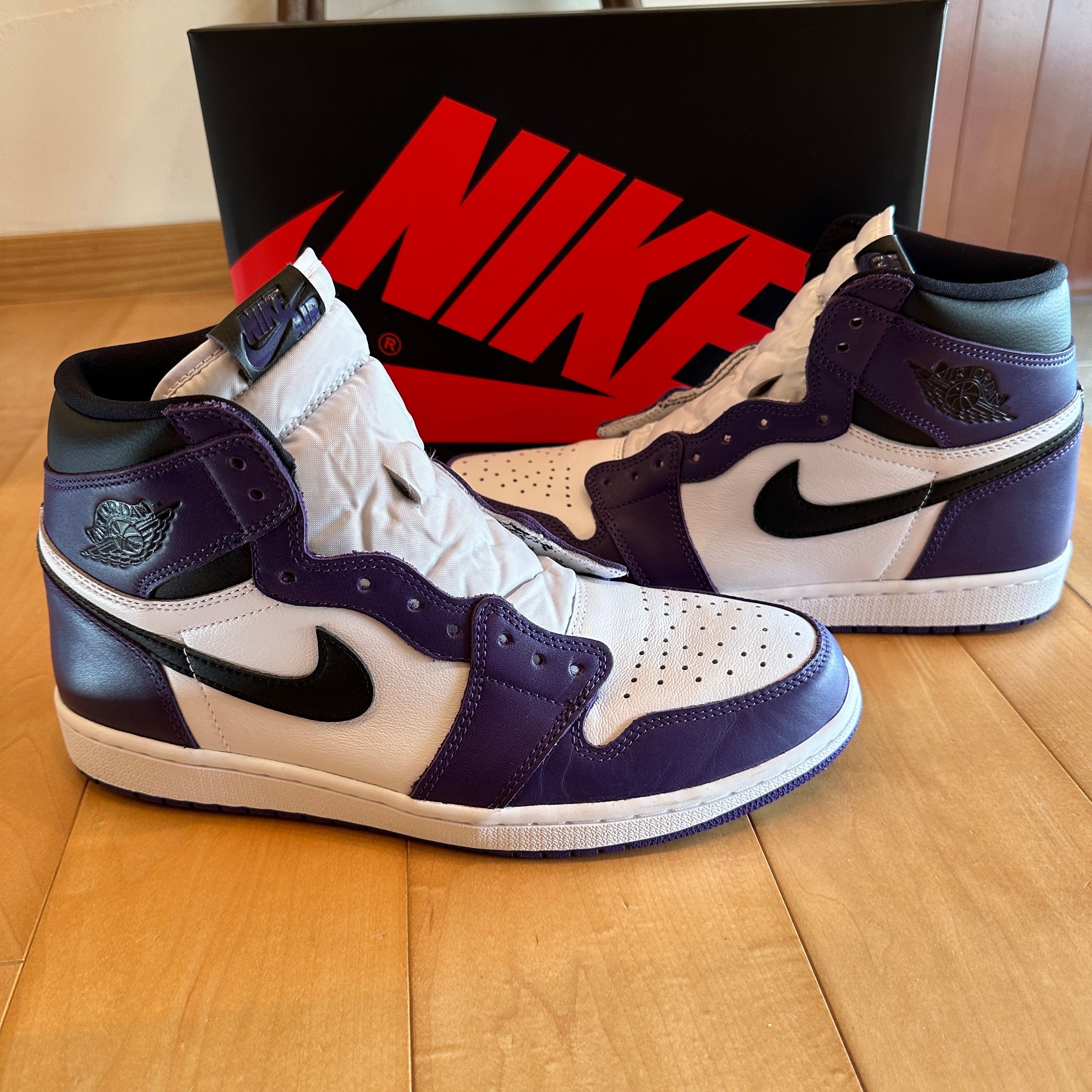 Nike Air Jordan 1 Retro High OG "Court Purple White/Black" (2020)