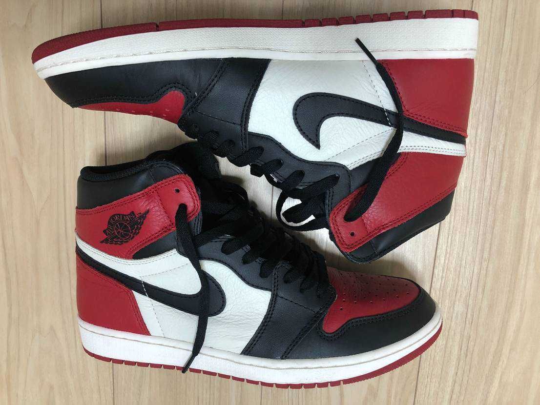 Nike Air Jordan 1 Retro High OG "Bred Toe"