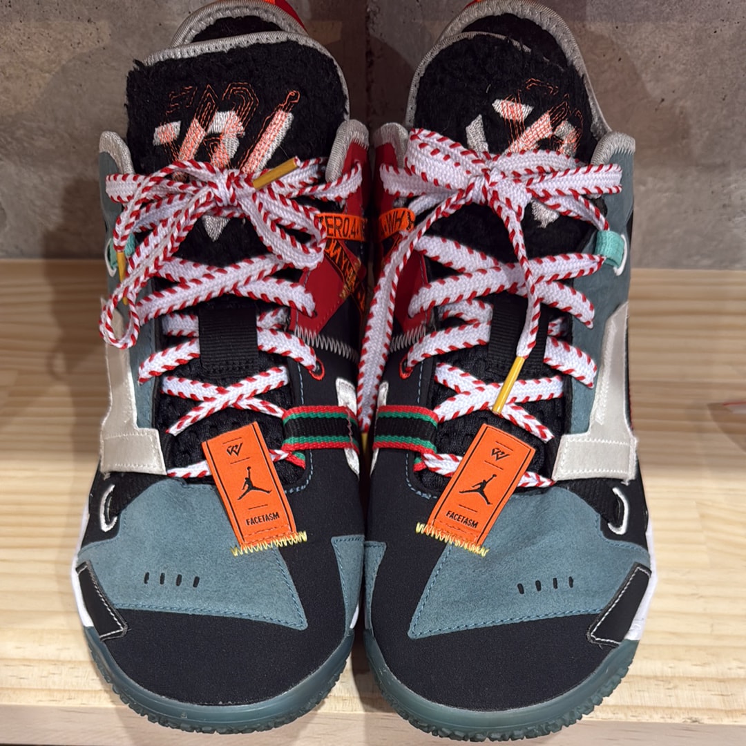 FACETASM × Nike Jordan Why Not Zero.4 "Black/Blue/Red"