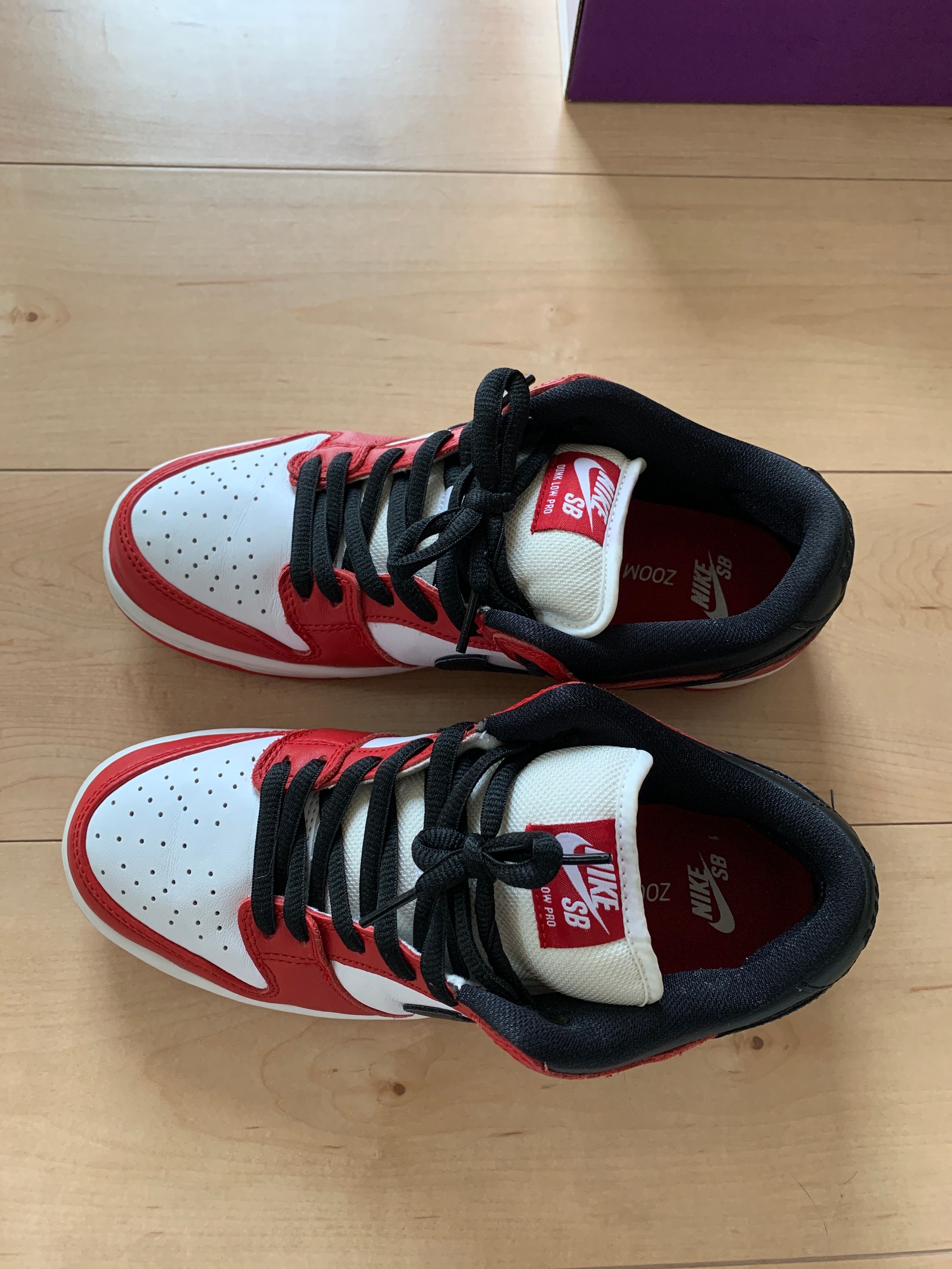 Nike SB Dunk Low Pro "J-Pack Chicago/Varsity Red and White"